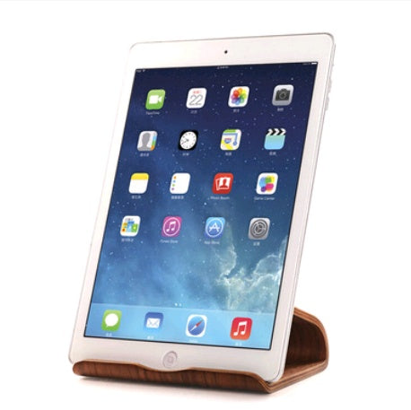 HKM-263315 Bamboo Wood Tablet and Phone Lazy Couch Bracket for iPad and General Use