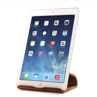 HKM-263315 Bamboo Wood Tablet and Phone Lazy Couch Bracket for iPad and General Use