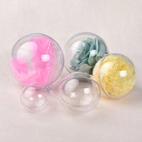 HKM-263379 Colorful Transparent Pendant Balls - Non-Woven Fabric Decorations