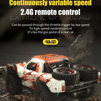 HKM-263507 1/14 Scale High-Speed Off-Road Remote Control Car with Brushless Motor and 4x4 Capability