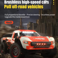 HKM-263507 1/14 Scale High-Speed Off-Road Remote Control Car with Brushless Motor and 4x4 Capability