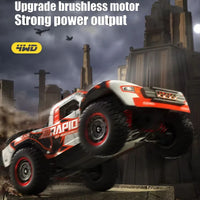 HKM-263507 1/14 Scale High-Speed Off-Road Remote Control Car with Brushless Motor and 4x4 Capability
