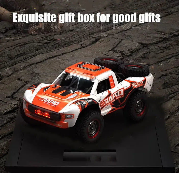 HKM-263507 1/14 Scale High-Speed Off-Road Remote Control Car with Brushless Motor and 4x4 Capability
