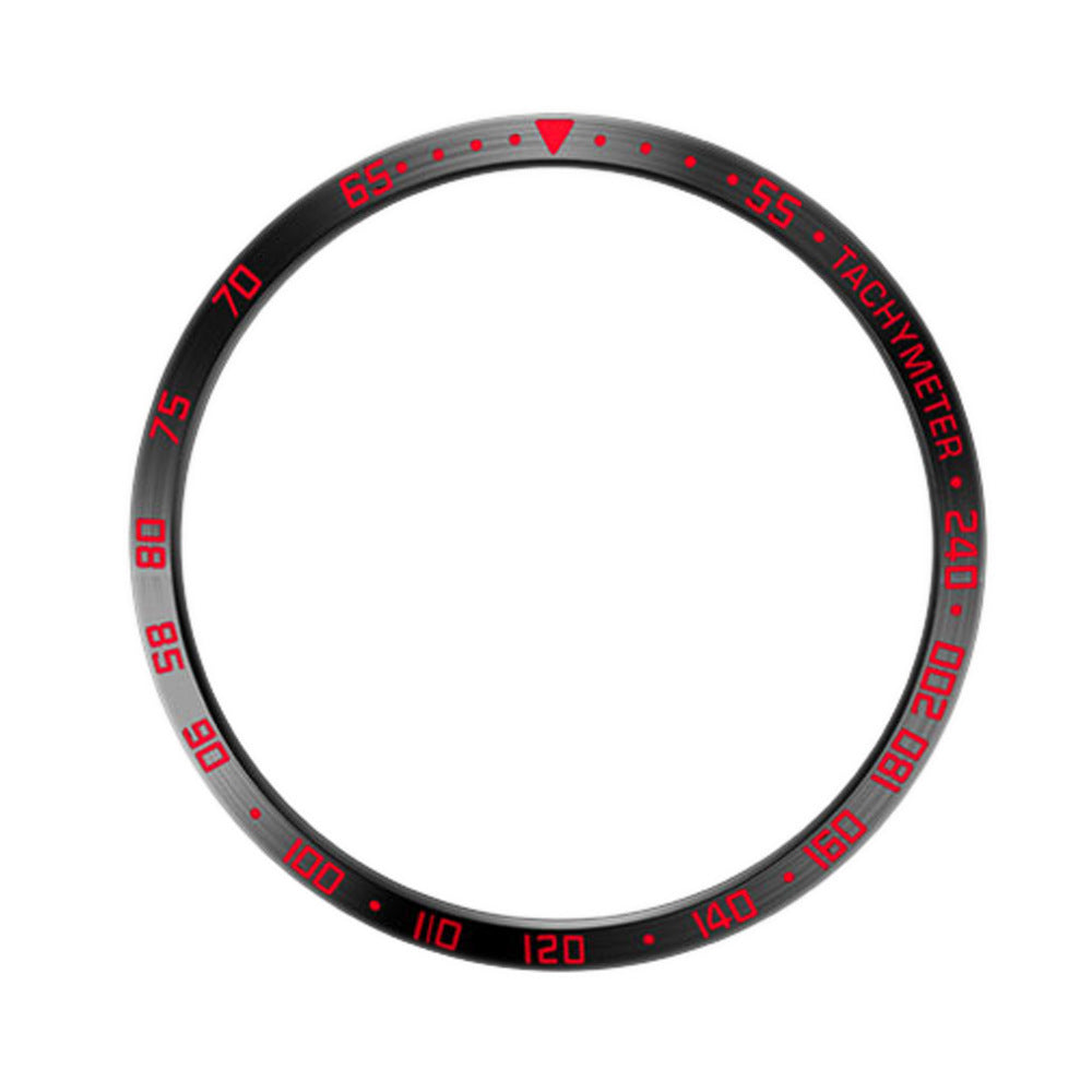 HKM-263763 Stainless Steel Metal Bezel Case for Samsung Gear S3 Frontier, Huawei GT2 46mm, Galaxy Watch 46mm