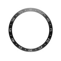 HKM-263763 Stainless Steel Metal Bezel Case for Samsung Gear S3 Frontier, Huawei GT2 46mm, Galaxy Watch 46mm