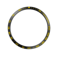 HKM-263763 Stainless Steel Metal Bezel Case for Samsung Gear S3 Frontier, Huawei GT2 46mm, Galaxy Watch 46mm