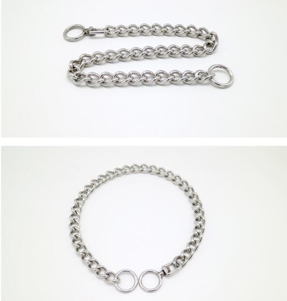 HKM-263955 Durable Stainless Steel Control Chain Collar for Large Dogs