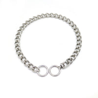 HKM-263955 Durable Stainless Steel Control Chain Collar for Large Dogs
