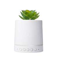 HKM-263955 Wireless Portable Bluetooth Speaker with Succulent Plant Light and Call Function, Dustproof and Anti-Drop Design