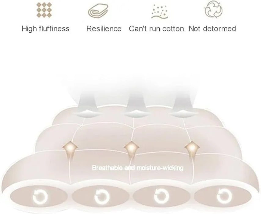 HKM-264083 Checkered Edge Full Size Mattress in 4 Color Options