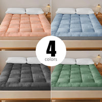 HKM-264083 Checkered Edge Full Size Mattress in 4 Color Options