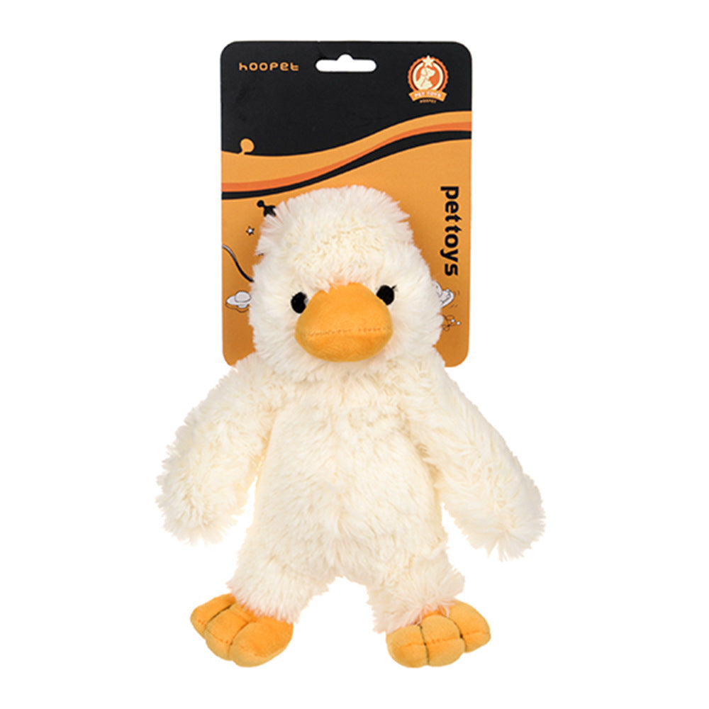 HKM-264275 Plush Duckling Vocal Toy for Dogs - Interactive Bite Toy