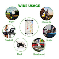 HKM-264467 Universal Bicycle Phone Stand - 360° Rotation, Flexible Silicone & ABS Material, Compatible with Bicycles, Motorcycles, and Scooters