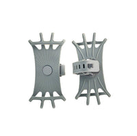 HKM-264467 Universal Bicycle Phone Stand - 360° Rotation, Flexible Silicone & ABS Material, Compatible with Bicycles, Motorcycles, and Scooters