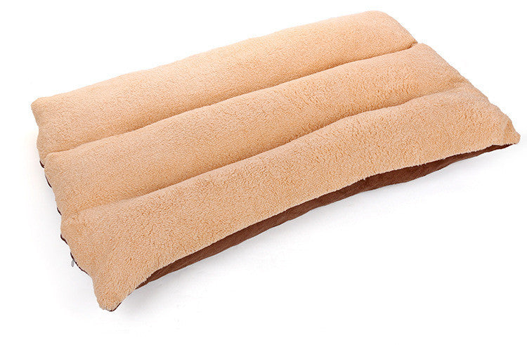HKM-264531 Removable and Washable Square Lamb Velvet Pet Kennel Mat for Large Dogs