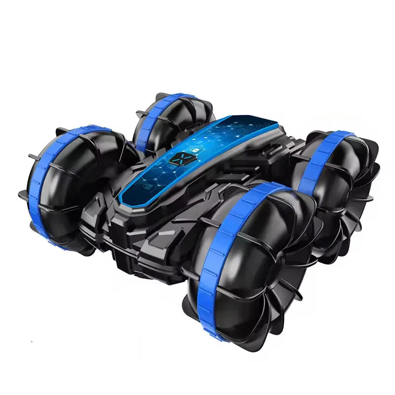 HKM-264659 Dual Control Remote Control Amphibious Stunt Car for Kids - 2.4G Gesture Sensing, 5 Channels, Indoor-Outdoor Fun