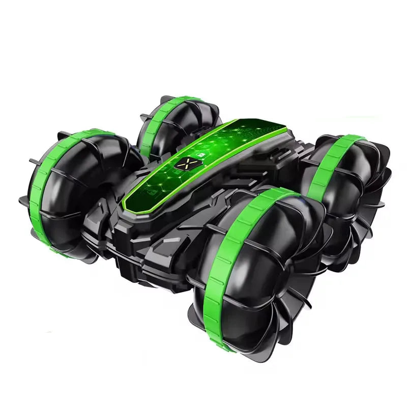 HKM-264659 Dual Control Remote Control Amphibious Stunt Car for Kids - 2.4G Gesture Sensing, 5 Channels, Indoor-Outdoor Fun