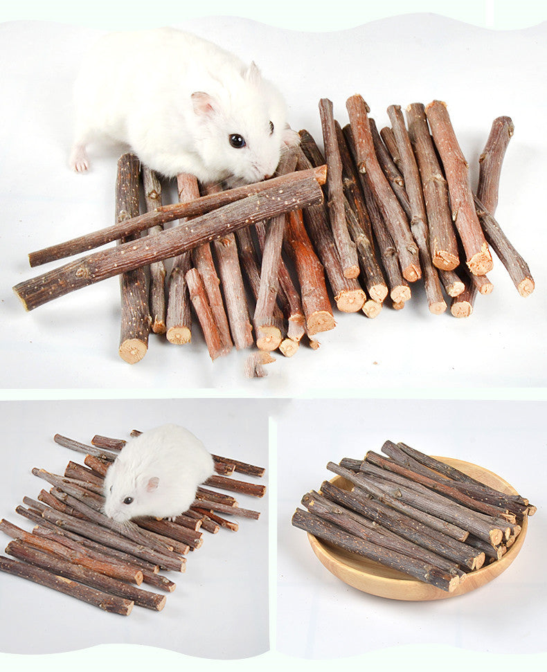 HKM-264851 Drying Bunny My Neighbor Totoro Hamster Snacks Branch Chewing Toy
