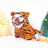 HKM-264915 Cozy Cotton Plush Pajamas for French Bulldogs - Autumn & Winter Collection