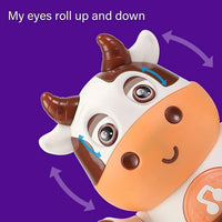 HKM-265043 Electric Singing and Dancing Cow Toy for Babies and Toddlers (0-4 Years)