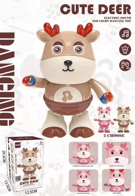 HKM-265043 Electric Singing and Dancing Cow Toy for Babies and Toddlers (0-4 Years)