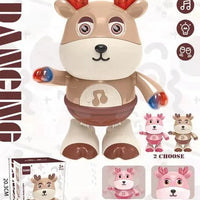 HKM-265043 Electric Singing and Dancing Cow Toy for Babies and Toddlers (0-4 Years)