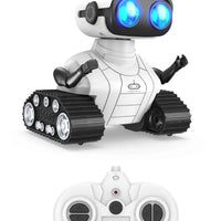 HKM-265235 2.4G Rechargeable RC Robot Toy with Music and LED Eyes for Kids