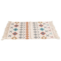 HKM-265299 Cotton Front Cushion for Indoor Use - 60x90cm, Machine Washable, Non-Slip Design