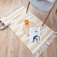 HKM-265299 Cotton Front Cushion for Indoor Use - 60x90cm, Machine Washable, Non-Slip Design