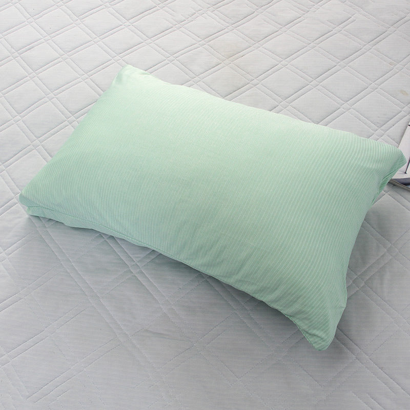 HKM-265363 Green Envelope Pillowcase with Cold Touch for Single Pillow - 48x74cm