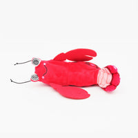 HKM-265427 Automatic Intelligent Start Stop Plush Cat Toy - Pipi Shrimp & Lobster Design, 24x19x6 cm