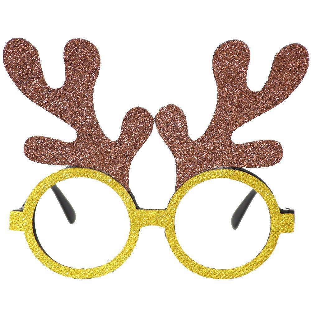 HKM-265683 2025 Theme Party Glasses - Colorful Christmas Decoration with Various Styles and Designs