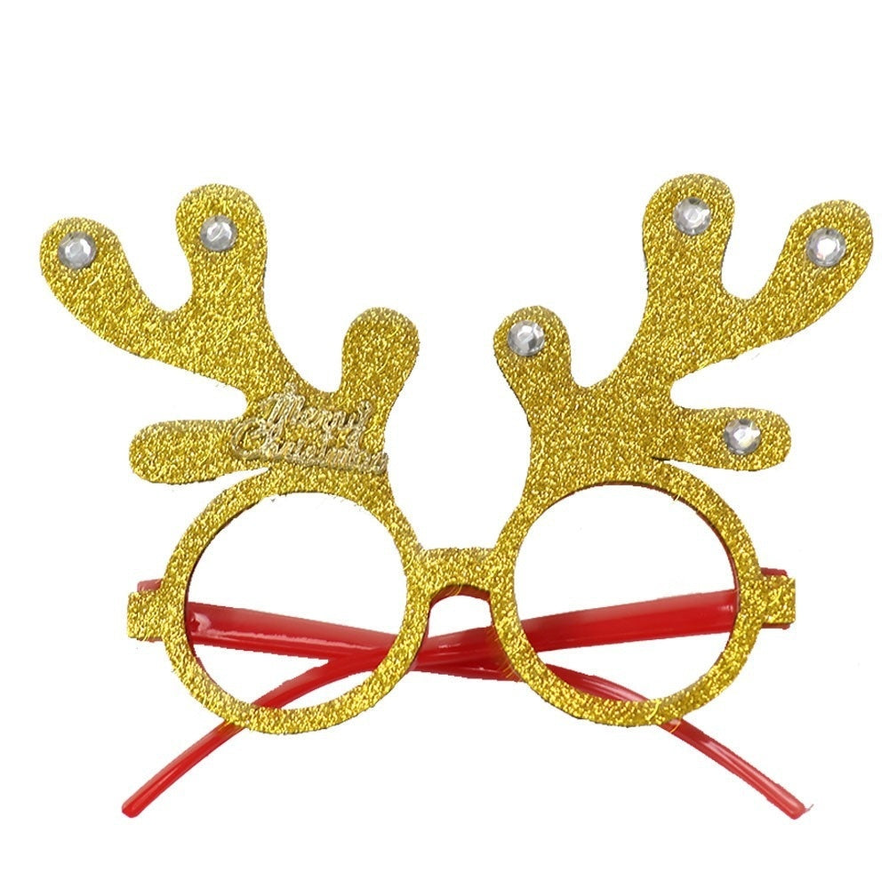 HKM-265683 2025 Theme Party Glasses - Colorful Christmas Decoration with Various Styles and Designs