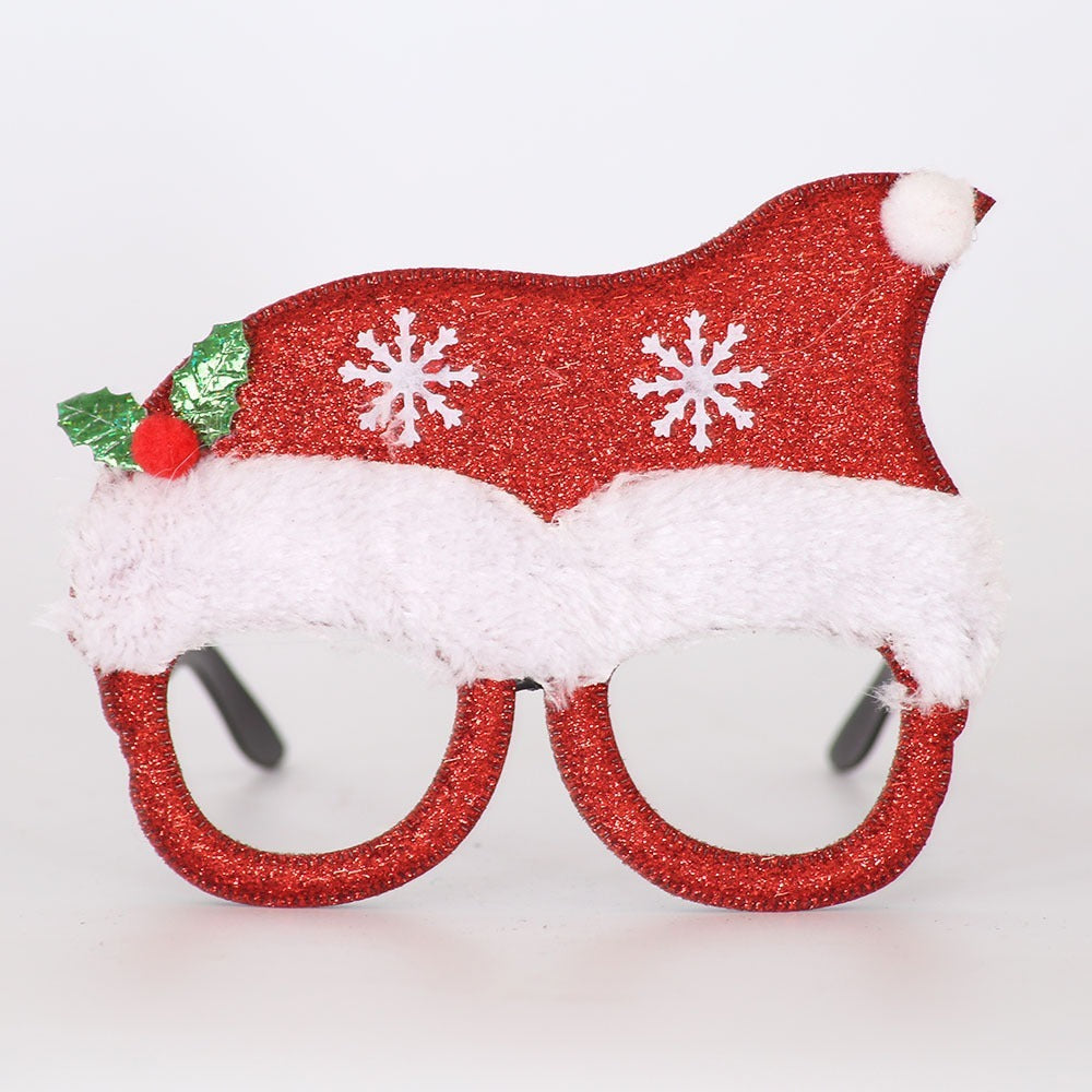 HKM-265683 2025 Theme Party Glasses - Colorful Christmas Decoration with Various Styles and Designs