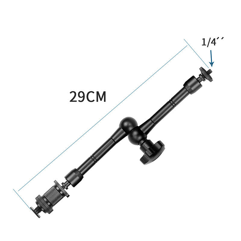 HKM-265747 Mini Track Car Action Camera Support Set with Adjustable Trolley and Silent Wheels