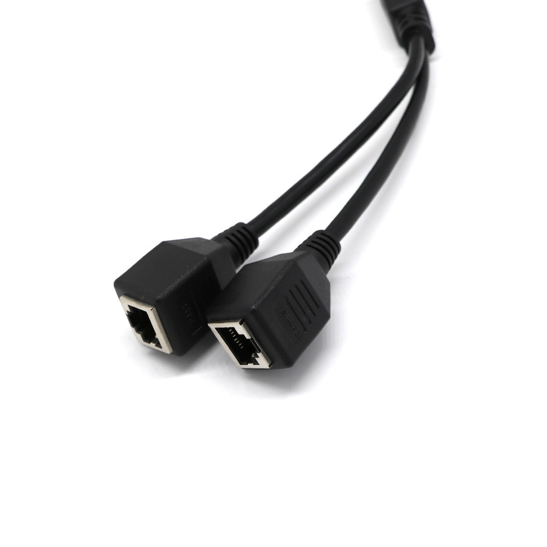HKM-265747 RJ45 One-to-Two Ethernet LAN Network Adapter Cable - 0.3m Cat5 Copper Wire