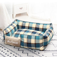 HKM-266003 Classic Dog Mat - Biting Resistant Pet Bed for Winter with Removable Washable Cover