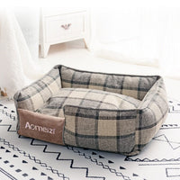 HKM-266003 Classic Dog Mat - Biting Resistant Pet Bed for Winter with Removable Washable Cover