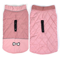 HKM-266259 Dog Double-Sided Waterproof Jacket - Adjustable Neck and Chest Fit, Perfect for All Breeds