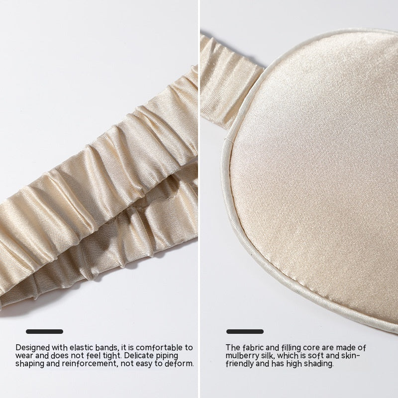 HKM-266387 Luxurious Mulberry Silk Double-Sided Eye Mask for Ultimate Eye Comfort