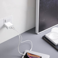 HKM-266451 USB Power Adapter with PD Fast Charging for Mobile Phones and Tablets - 30W Output