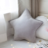 HKM-266515 Cute Solid Color Car Cushion - Pink, Blue, Gray, Lake Water Green - 50x50cm with PP Cotton Filling