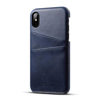 HKM-266643 Leather Business Phone Case for iPhone and Samsung - Protective Back Cover