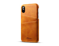 HKM-266643 Leather Business Phone Case for iPhone and Samsung - Protective Back Cover