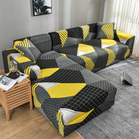 HKM-266707 Non-Slip Elastic Full Cover Sofa Cover for Modular Sofas (Various Sizes Available)