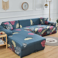 HKM-266707 Non-Slip Elastic Full Cover Sofa Cover for Modular Sofas (Various Sizes Available)