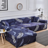 HKM-266707 Non-Slip Elastic Full Cover Sofa Cover for Modular Sofas (Various Sizes Available)