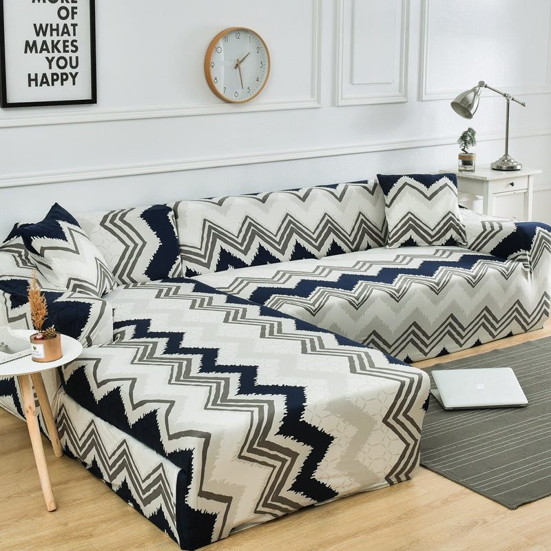 HKM-266707 Non-Slip Elastic Full Cover Sofa Cover for Modular Sofas (Various Sizes Available)