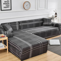 HKM-266707 Non-Slip Elastic Full Cover Sofa Cover for Modular Sofas (Various Sizes Available)