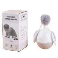 HKM-267155 Electric Cat Teasing Ball Cute Pet Electric Tumbler Ball Toy Cat Self-Hi Relieving Stuffy Toy Smart Cat Toy